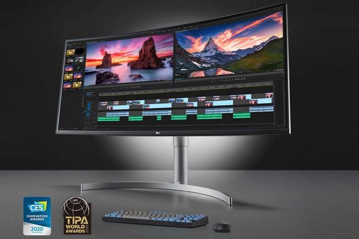 LG 38WN95C-W UltraWide 37.5" Nano-IPS monitor, Computers en Software, Monitoren, Zo goed als nieuw, Ultrawide, IPS, Ophalen of Verzenden