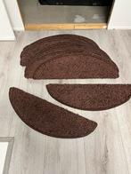 15x Halve Maantjes Trapmatten - Bruin, Ophalen, Gebruikt, Bruin