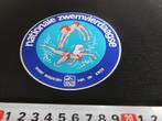 stickers KNZB Nationale zwemvierdaagse  ( Blauw ) *, Ophalen, Zo goed als nieuw