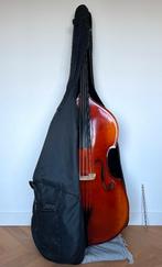 3/4 contrabas, Muziek en Instrumenten, Strijkinstrumenten | Contrabassen, Ophalen, Gebruikt, 3/4-contrabas