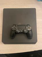 Ps4 slim + controller, Spelcomputers en Games, Spelcomputers | Sony PlayStation 4, Ophalen, Zo goed als nieuw, Met 1 controller