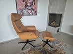 Relaxfauteuil Conform Timeout + hocker Garantie/NIEUWSTAAT, Ophalen of Verzenden, Zo goed als nieuw, 50 tot 75 cm, Leer