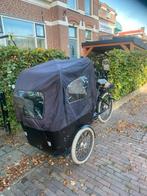 Bakfiets Vogue Carry 3, elektrisch met huif., 4 kinderen of meer, Gebruikt, Elektrisch, Ophalen