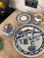 Blond Amsterdam Blauw Servies Set, Ophalen, Gebruikt, Blond Amsterdam, Aardewerk
