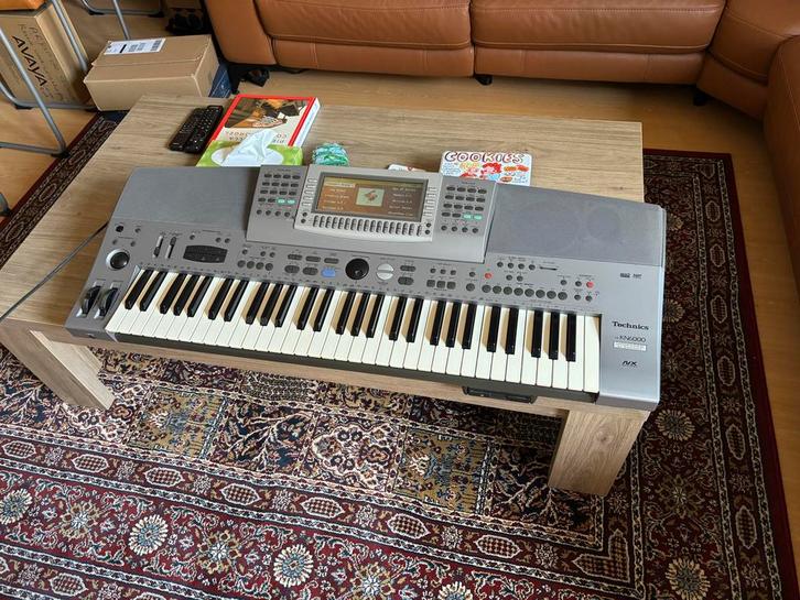 Technics KN6000 Keyboard incl. Pedaal & Handleiding, Muziek en Instrumenten, Keyboards, Gebruikt, 61 toetsen, Technics, Aanslaggevoelig