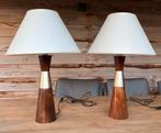 Twee vintage jaren 90 Ikea loved tafellampen, Ophalen of Verzenden, Gebruikt, Hout, 50 tot 75 cm
