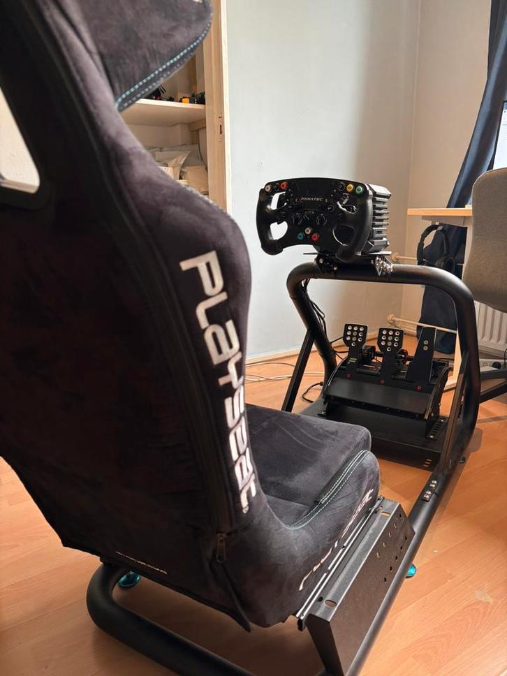 Fanatec CSL DD (8nm) + clubsport pedals, Computers en Software, Joysticks, Zo goed als nieuw, Ophalen