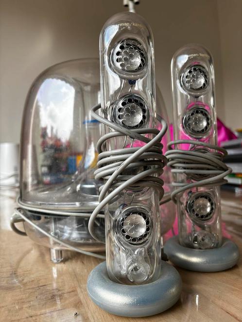Harman Kardon Soundsticks 2 Luidsprekers, Audio, Tv en Foto, Luidsprekers, Gebruikt, Front, Rear of Stereo speakers, Minder dan 60 watt