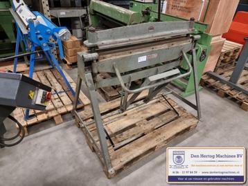 JORG zetbank 3001 met voetklemming plaatwerkmachine gebruikt beschikbaar voor biedingen