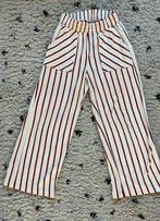 Leuke wit rood gestreepte broek van de Zara, Ophalen of Verzenden, Gebruikt, Meisje, Broek