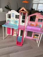 Mooi Barbie Huis met Accessoires, Ophalen of Verzenden, Gebruikt, Poppenhuis
