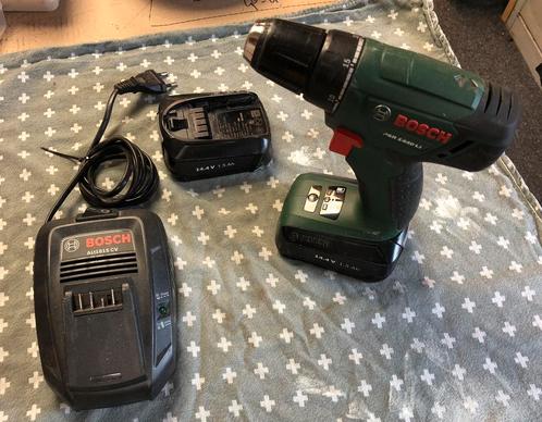 Bosch PSR1440 LI, Doe-het-zelf en Verbouw, Gereedschap | Boormachines, Gebruikt, Ophalen of Verzenden