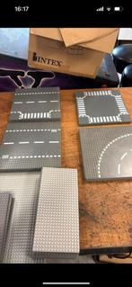 Lego wegen platen 29 stuks. Grijs, diverse varianten, Ophalen of Verzenden, Zo goed als nieuw, Lego