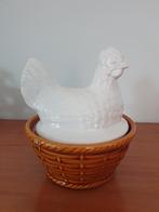 Vintage houder kip, Ophalen of Verzenden