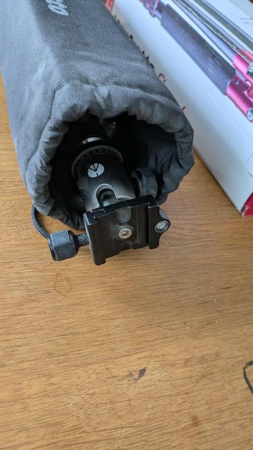 Manfrotto Element, Audio, Tv en Foto, Fotografie | Statieven en Balhoofden, Zo goed als nieuw, Driepoot, 150 tot 175 cm, Met balhoofd