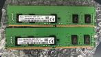 2x 8GB 1Rx8 PC4-2400T DDR4 ECC REG, Computers en Software, RAM geheugen, Server, DDR4, 8 GB, Ophalen of Verzenden