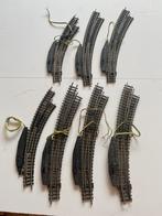 Te koop 7 bocht wissels minitrix, Ophalen, Gebruikt, Gelijkstroom, Trix