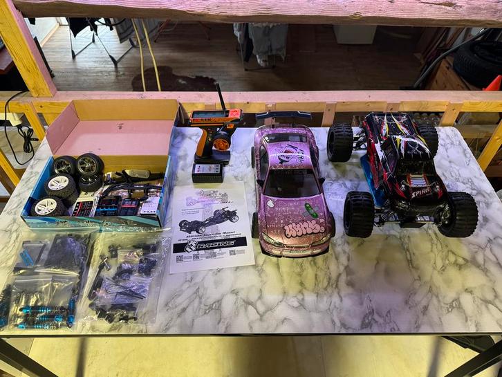 rc auto, Hobby en Vrije tijd, Modelauto's | 1:24, Zo goed als nieuw, Bburago, Ophalen of Verzenden