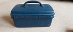 Samsonite beautycase, Ophalen, Gebruikt, Blauw, Met spiegeltje(s)