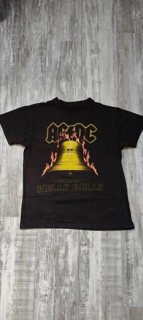 AC / DC T-Shirt - Hells Bells - Bandshirt, Kleding | Heren, T-shirts, Gedragen, Maat 48/50 (M), Zwart, Ophalen of Verzenden
