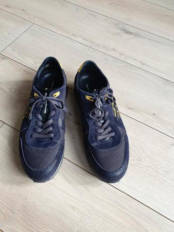 Sneakers van Floris van Bommel blauw mt 45 beschikbaar voor biedingen
