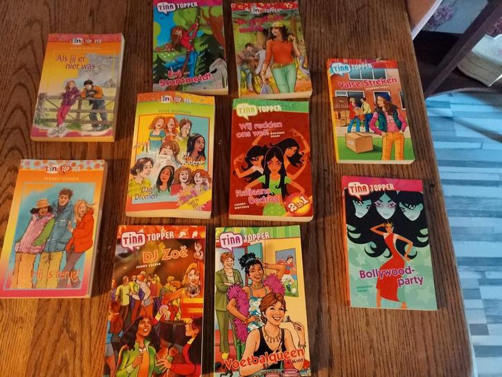 Tina Topper Boeken Collectie - 10 stuks, Boeken, Kinderboeken | Jeugd | 10 tot 12 jaar, Gelezen, Fictie, Ophalen of Verzenden