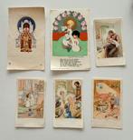 Oude Bidprentjes Jaren '50 - Religieuze Prenten, Gebruikt, Ophalen of Verzenden, 1940 tot 1960, Prent