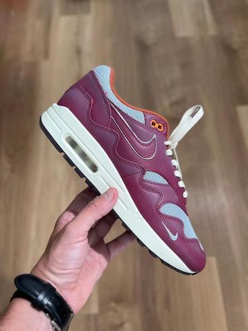 Nike Air Max 1 ‘Patta Rush Maroon’ 42 beschikbaar voor biedingen