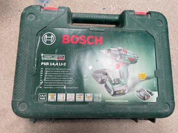 Bosch PSR14,4 Li accuboormachine (defect) beschikbaar voor biedingen