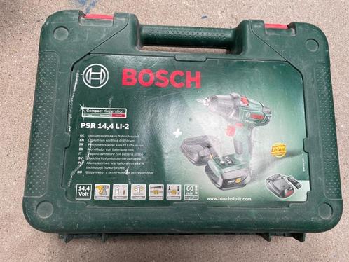Bosch PSR14,4 Li accuboormachine (defect), Doe-het-zelf en Verbouw, Gereedschap | Boormachines, Gebruikt, Boor- en Schroefmachine