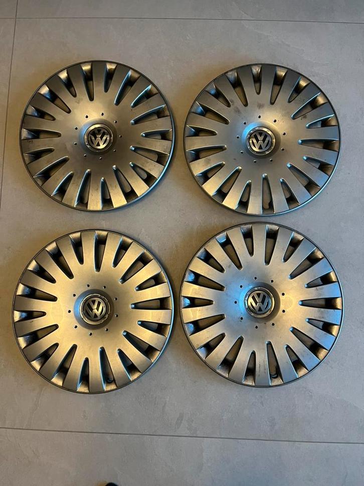 Wieldoppen VW volkswagen 16 inch, Auto diversen, Wieldoppen, Gebruikt, Ophalen of Verzenden
