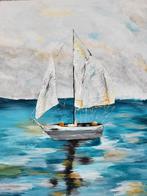 Schilderij Zeilboot, Antiek en Kunst, Ophalen of Verzenden