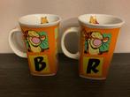 Winnie the Pooh Mokken met Letter .... B en R, Ophalen, Zo goed als nieuw, Overige stijlen, Kop(pen) en/of Schotel(s)