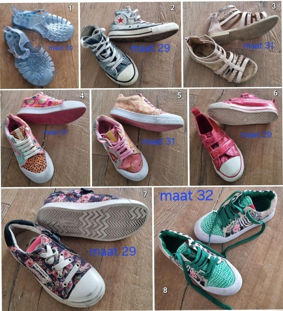 Diverse nieuwe kinderschoenen maat 29-32. Mogen per paar weg, Ophalen, Gebruikt, Jongen of Meisje, Schoenen