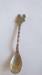 1195 koffielepel alkmaar zilverstad witmetaal, Verzenden, Rvs of Chroom