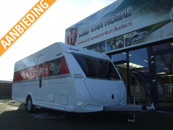Kabe Ametist 560 XL KS - FRANSBED - 2024, Caravans en Kamperen, Caravans, Bedrijf, tot en met 2, 1500 - 2000 kg, Rondzit, Kabe