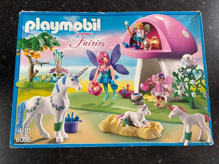 Playmobil fairies 6055 Compleet en met doos., Kinderen en Baby's, Speelgoed | Playmobil, Zo goed als nieuw, Complete set, Ophalen of Verzenden