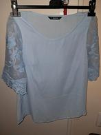 Blauwe blouse - Maat L, Blauw, Maat 42/44 (L), Ophalen of Verzenden, Zo goed als nieuw