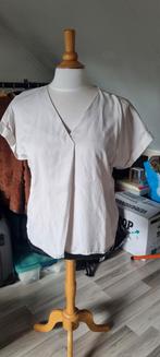 Crèmekleurig shirt C&A maat 44, Beige, Maat 42/44 (L), Ophalen of Verzenden, Korte mouw