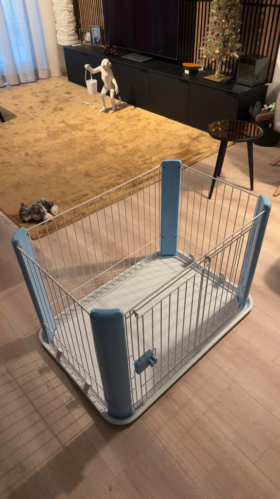 Puppy Bench - maat S, Dieren en Toebehoren, Hondenhokken, Zo goed als nieuw, Hondenhok, 65 tot 100 cm, 110 cm of meer, Ophalen