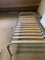 Gratis 1 persoonsbed 90x200, Huis en Inrichting, Ophalen, 90 cm, Eenpersoons, Wit