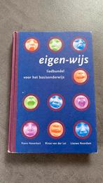 Eigen-wijs - Liedbundel voor het basisonderwijs, Boeken, Studieboeken en Cursussen, Ophalen of Verzenden, F. Haverkort; R. van der Lei; L. Noordam