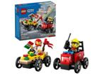 LEGO 60458 Raceautopakket: pizzabestelwagen vs. brandweeraut, Verzenden, Nieuw