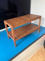 Houten Schoenenkast/Badkamer Bankje, Ophalen, Gebruikt