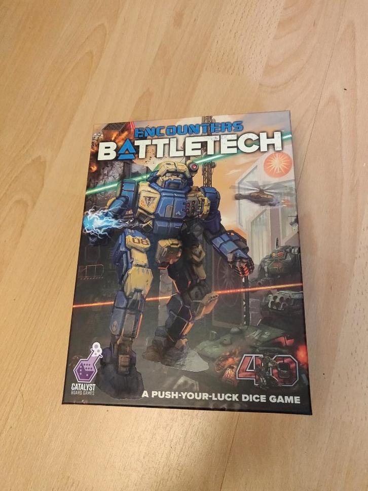 Battletech Encounters game, Hobby en Vrije tijd, Wargaming, Zo goed als nieuw, Overige soorten, Ophalen of Verzenden