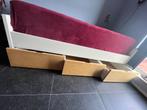 eenpersoonsbed met 3 opberglades, Huis en Inrichting, Slaapkamer | Bedden, Ophalen, Eenpersoons, Hout, 100 cm
