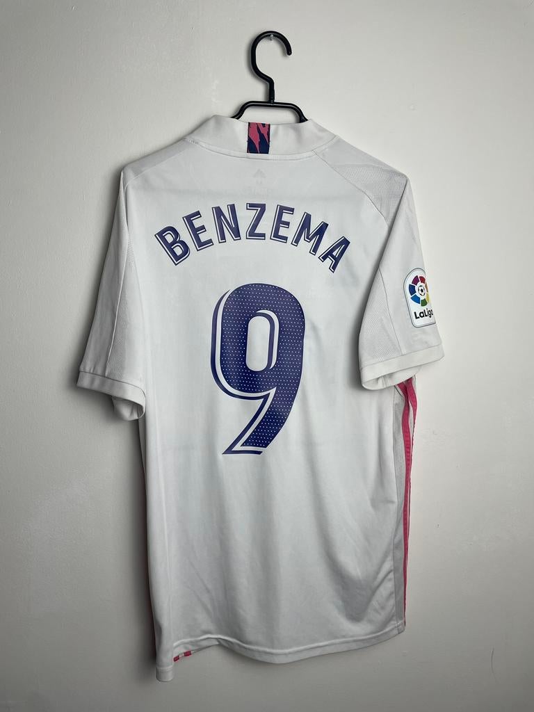 Origineel Real Madrid shirt 2021/22. Benzema.Maat M., Ophalen of Verzenden, Zo goed als nieuw, Buitenlandse clubs, Shirt