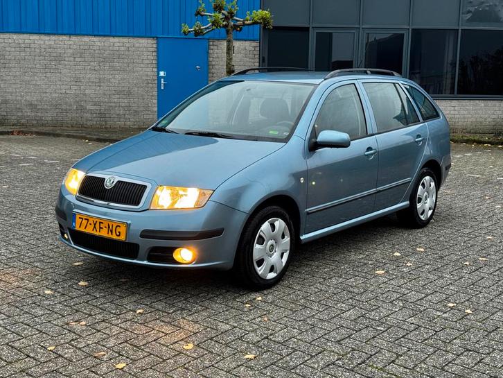 Skoda Fabia 1.4 Combi 59KW 2007 Blauw, Auto's, Skoda, Particulier, Fabia, Benzine, D, Stationwagon, Handgeschakeld, Origineel Nederlands