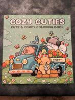 Cozy Cuties - kleuren voor volwassenen, Hobby en Vrije tijd, Tekenen, Ophalen of Verzenden, Nieuw, Papier, Schets- of Tekenboek