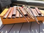 Xylofoon met diverse slagstokjes, Muziek en Instrumenten, Ophalen of Verzenden, Gebruikt, Melodische percussie